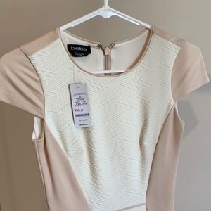Bebe Bodycon 3/4 length dress XXS - never worn